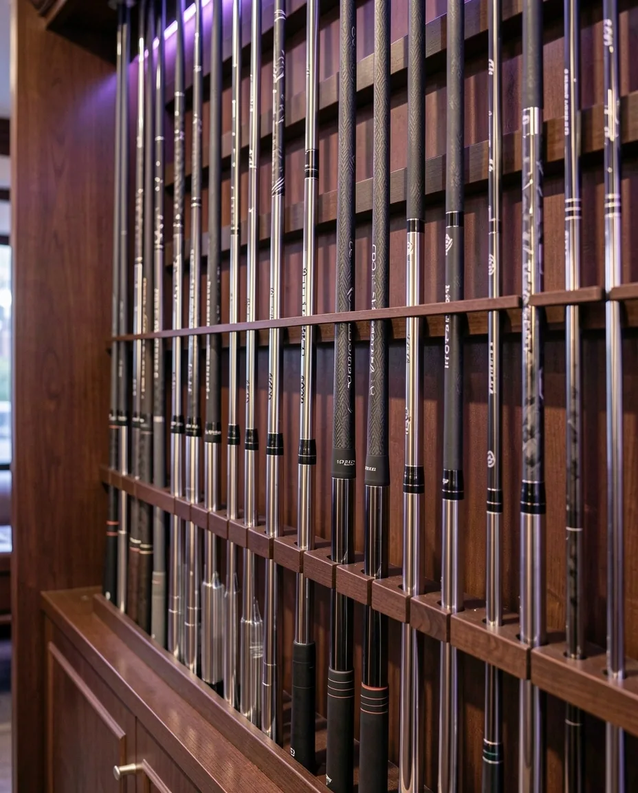Sélection de shafts en graphite et en acier de haute précision au Montelle