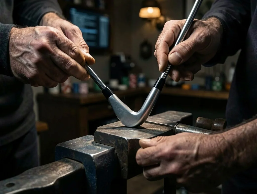 Vérification annuelle des angles de loft et lie sur fer forgé